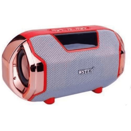 Wster Ws-1833 Bluetooth Speaker Digital Lcd Hifi Mega Bass