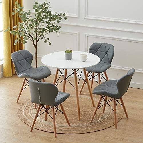Dinning Table With 4 Set Of Foam Chair