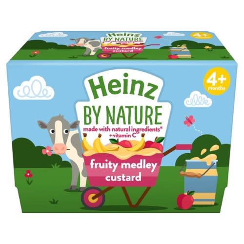 Fruity Medley Custard - 12 X 100grams