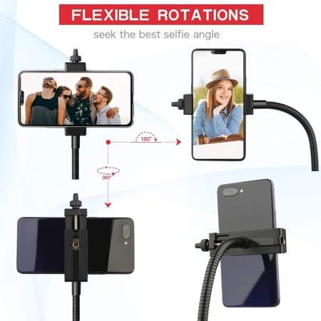 Adjustable Cell Phone Tripod - 27 Inch To 82 Inch