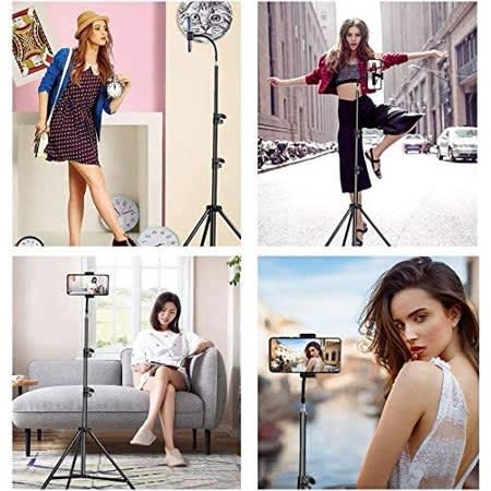 Adjustable Cell Phone Tripod - 27 Inch To 82 Inch