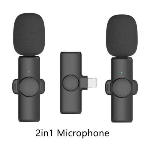 K9 Wireless Dual Bluetooth Microphone