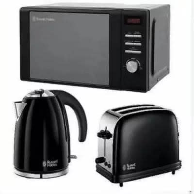 3 In 1 Bundle - Microwave, Electric Jug And Toaster