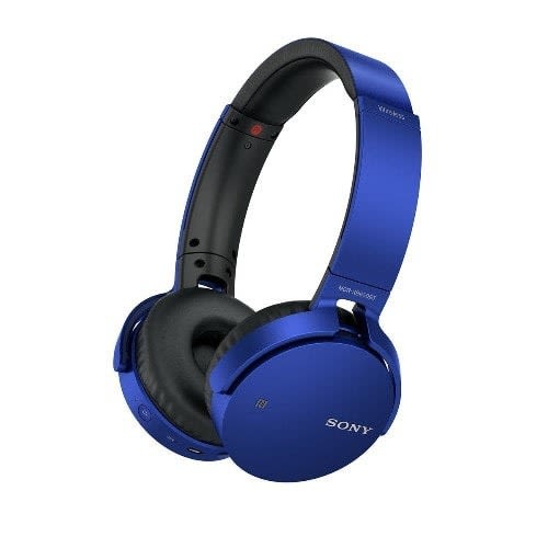 Wireless & Bluetooth Headphones With Extra Bass - Blue