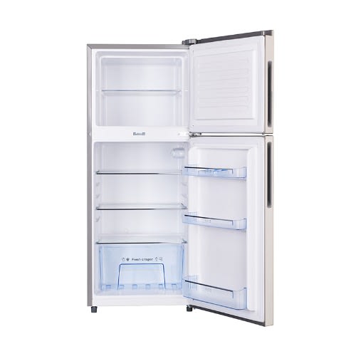 Double Door Refrigerator With Large Freezer Compartment -185L