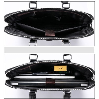 Executive Black Laptop Bag