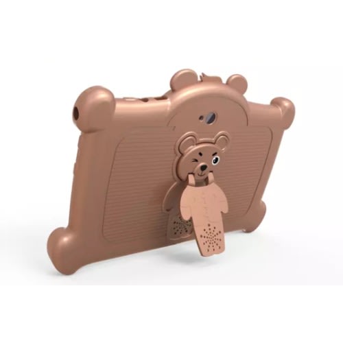 K96 - 3GB RAM - 32GB ROM Android Kid's Learning Educational Tablet - Brown