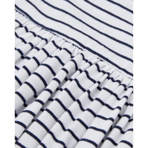 Girls Jersey Dress- Striped