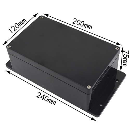 Waterproof Ryd-f1-2 200*120*75 Universal Electrical Enclosure Box With Mounting Hole