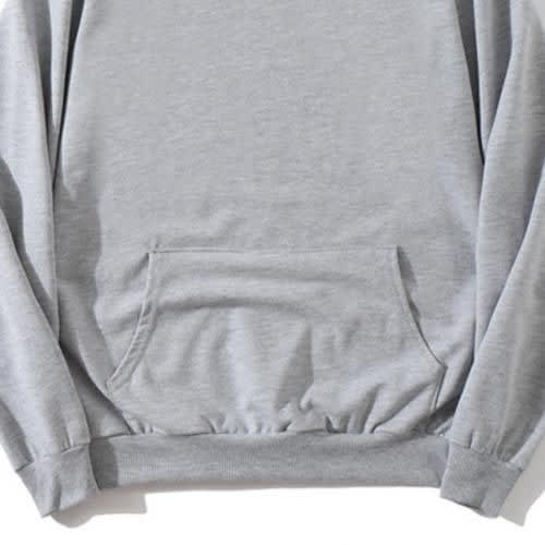 Plain Hoodie - Grey