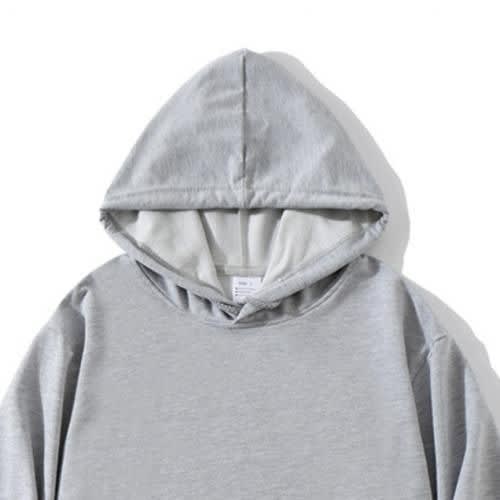 Plain Hoodie - Grey