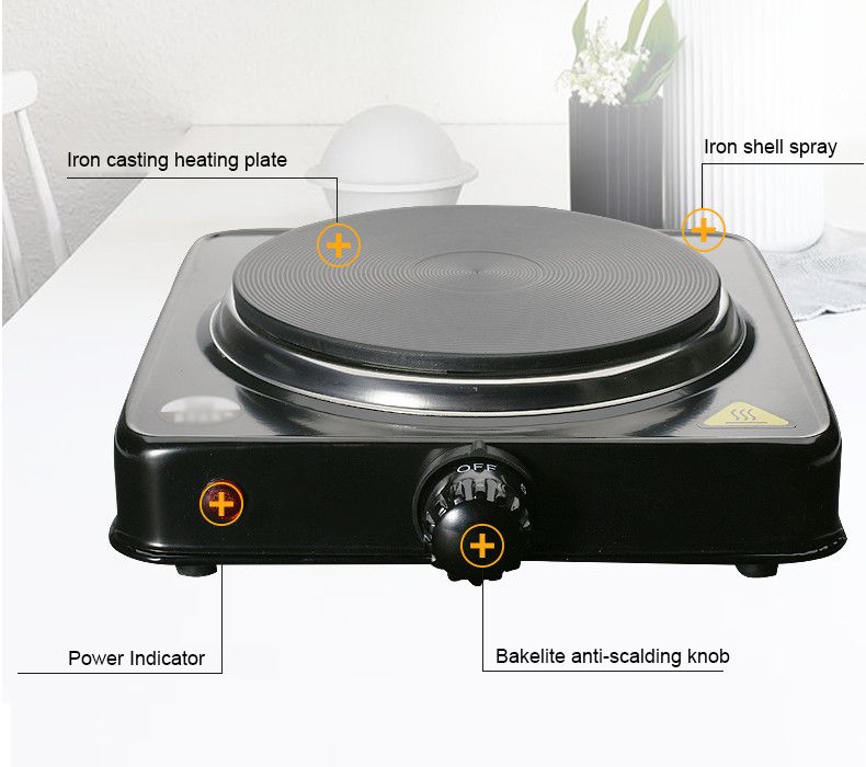 1000W ElectricStove Adjustable Heating Oven Induction Cooker