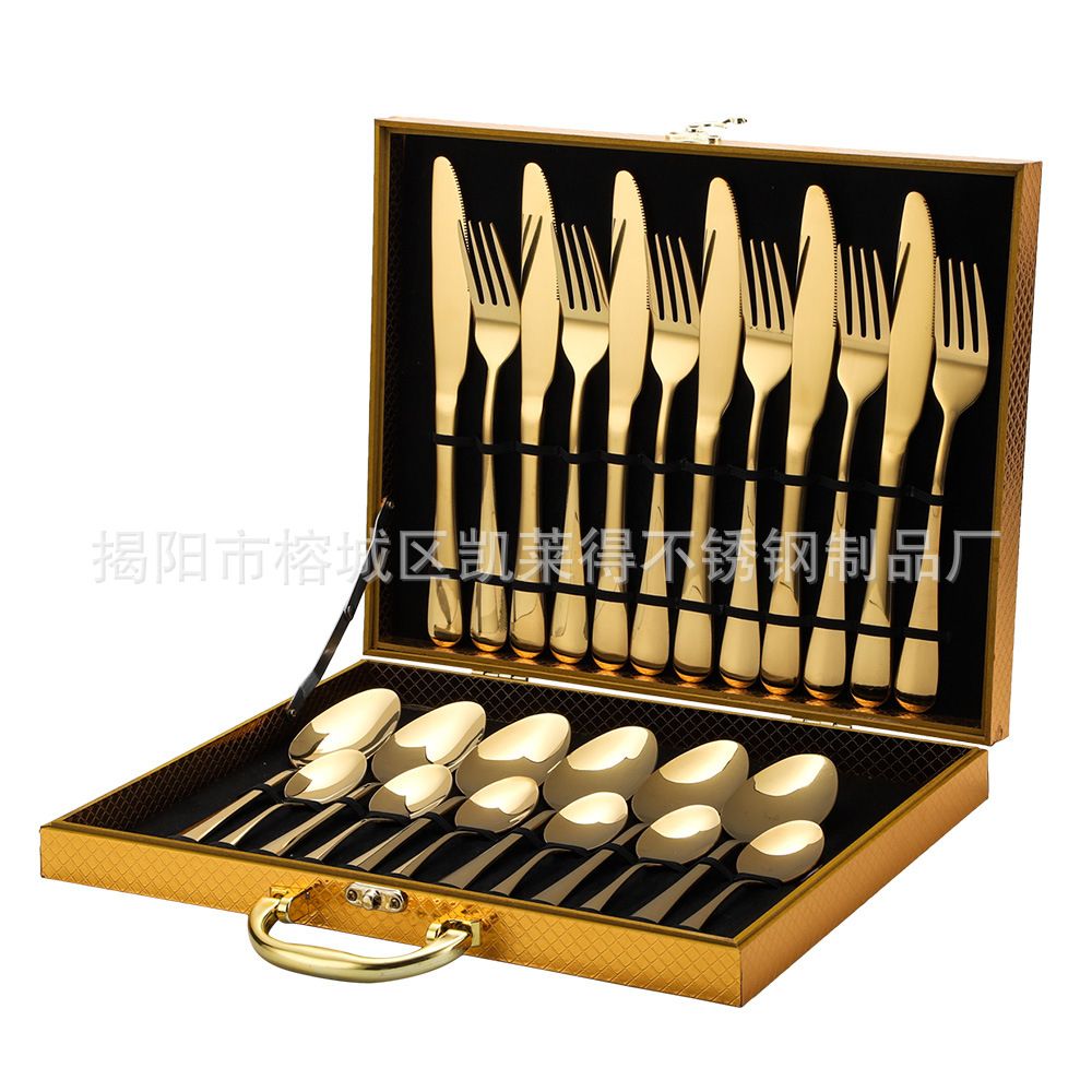 Golden Spoon Set