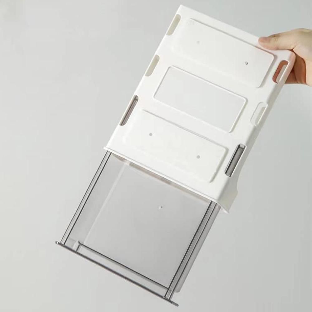 Under Desk Drawer  Adhesive Drawer Organizer  7 Inch Hidden Slide Pull Out Under Desk Storage Accessories Small