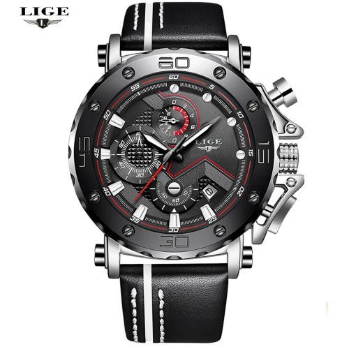 Watch Men Casual Leather Quartz Wristwatches For Men 9899