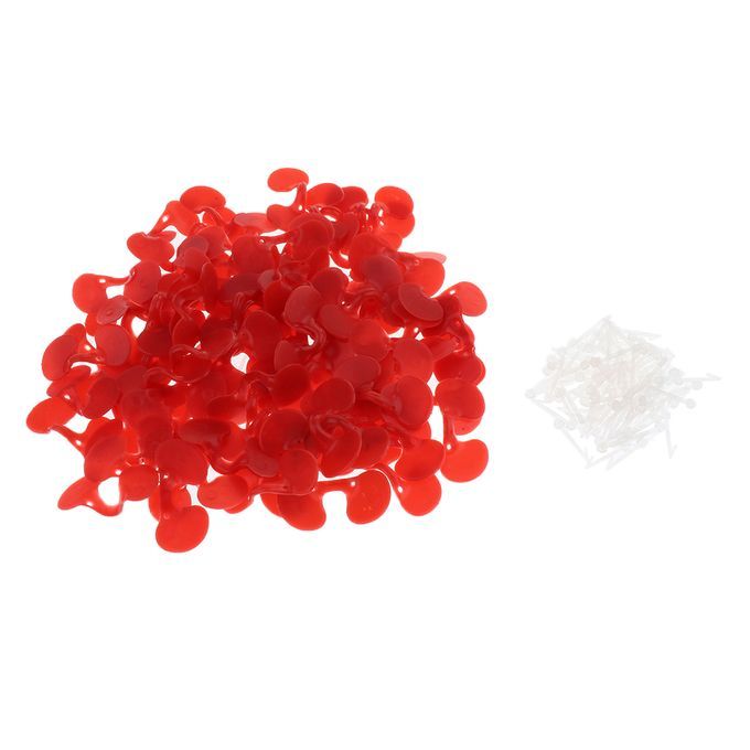100 Pcs Pinless Peepers Chicken Pheasant Poultry Blinders Spectacles