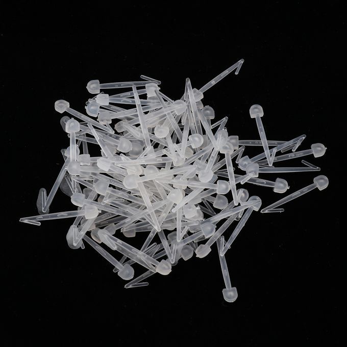 100 Pcs Pinless Peepers Chicken Pheasant Poultry Blinders Spectacles