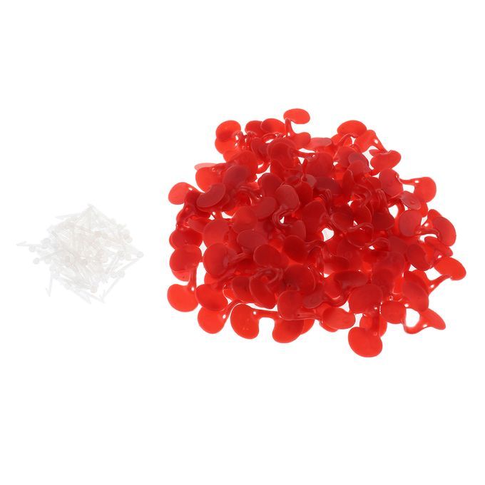 100 Pcs Pinless Peepers Chicken Pheasant Poultry Blinders Spectacles