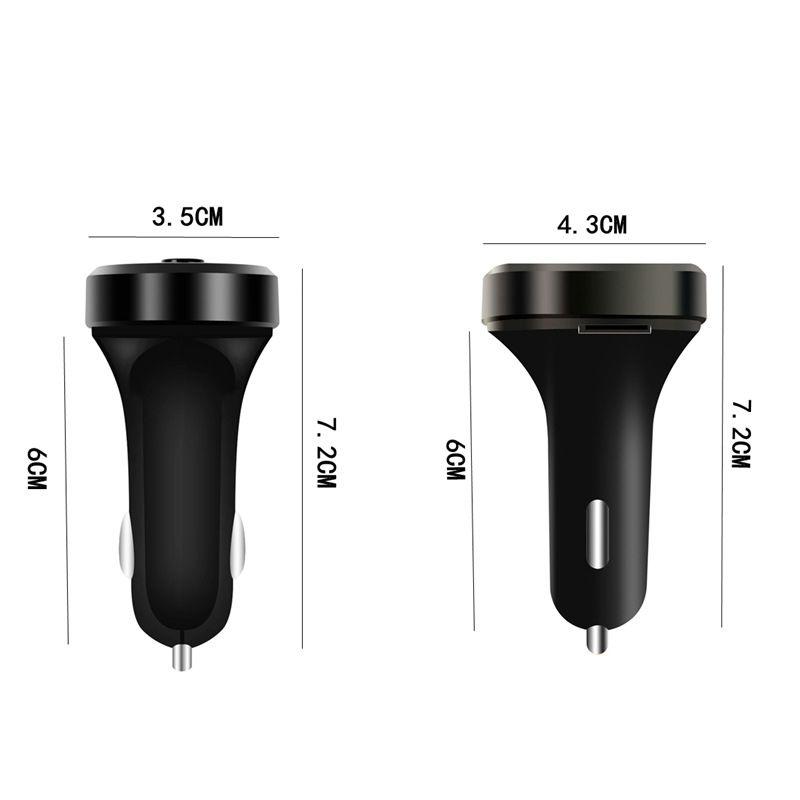 Bluetooth FM Car Transmitter With 3.1A Fast Charging Port