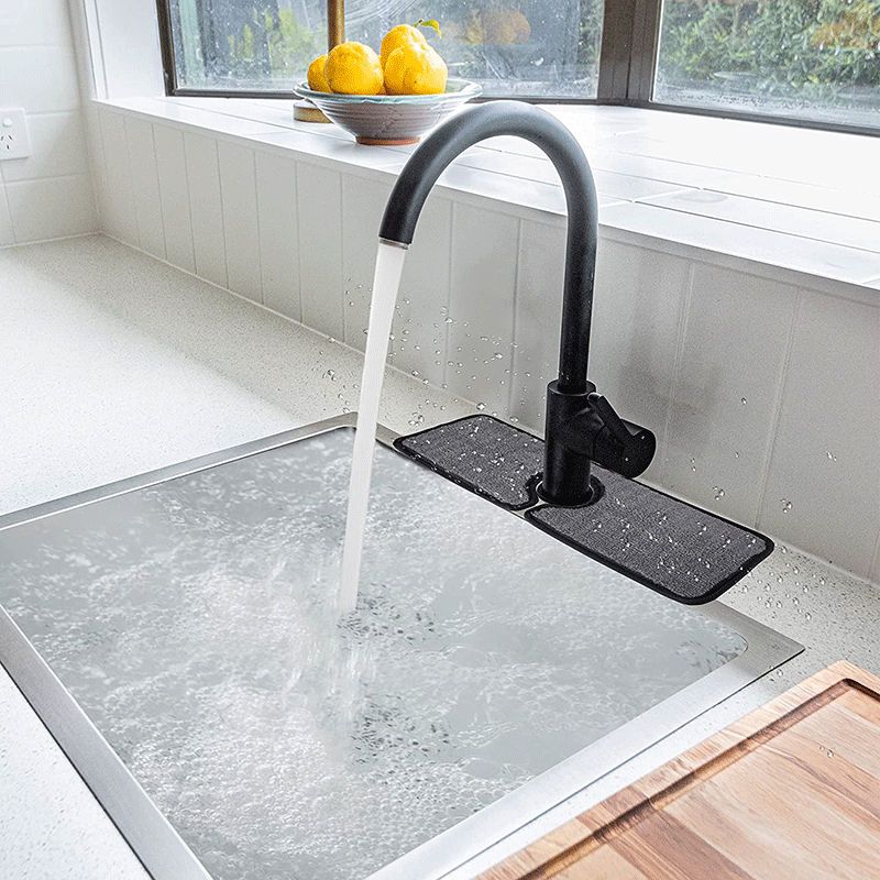 Kitchen Faucet Absorbent Mat Sink Splash Guard Microfiber