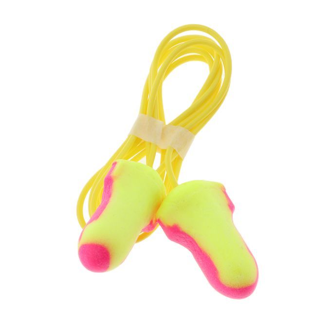 5 Pairs Corded Soft Foam Earplugs For Travel Shoot Sports And Power