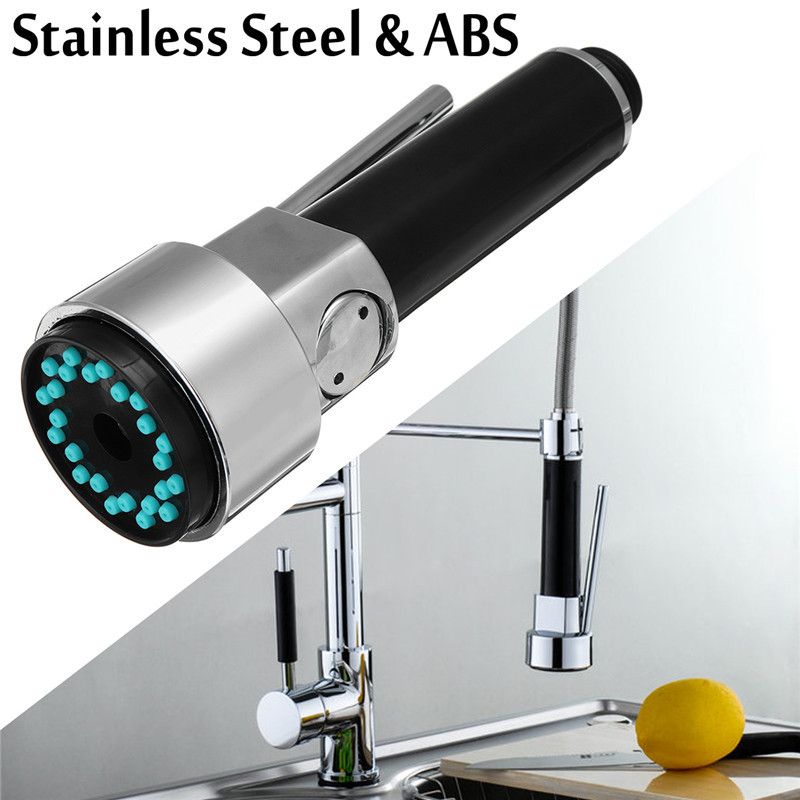 Kitchen Bathroom Tap Faucet Mixer Pull Out Spray Head