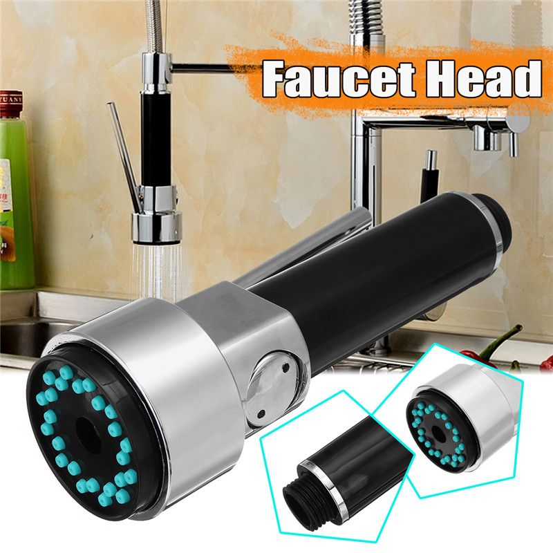 Kitchen Bathroom Tap Faucet Mixer Pull Out Spray Head