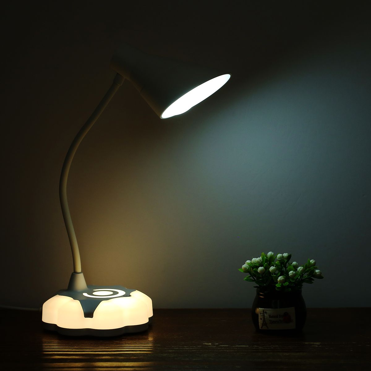 2.8W Flexible Dimmable USB LED Desk Table Lamp 3 Levels