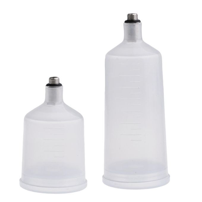 Plastic Sprayer Cup   Pot -Work Airbrush Cup 36.8ml &