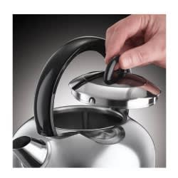 1.5L Dome Shaped Polished Stainless Steel Kettle - 3000W