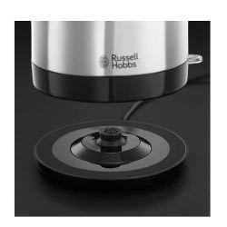 1.5L Dome Shaped Polished Stainless Steel Kettle - 3000W