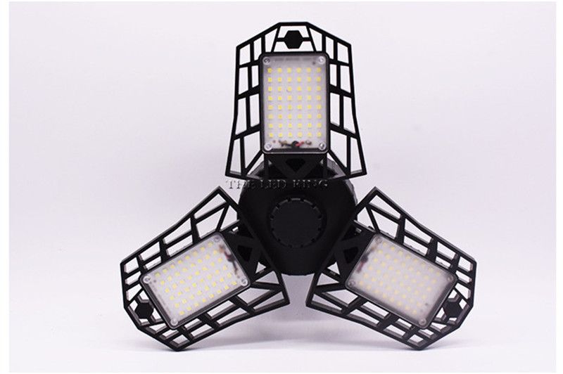 Motion Sensor E27 60W UFO LED High Bay Light Garage Lamp AC