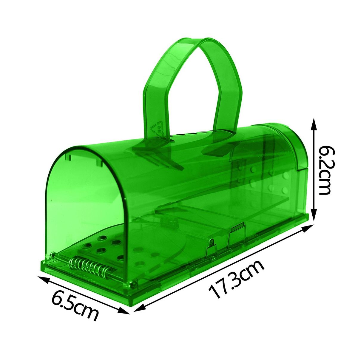 Mouse Trap Mouse Trap Case Animal Catcher Box with Handle Green