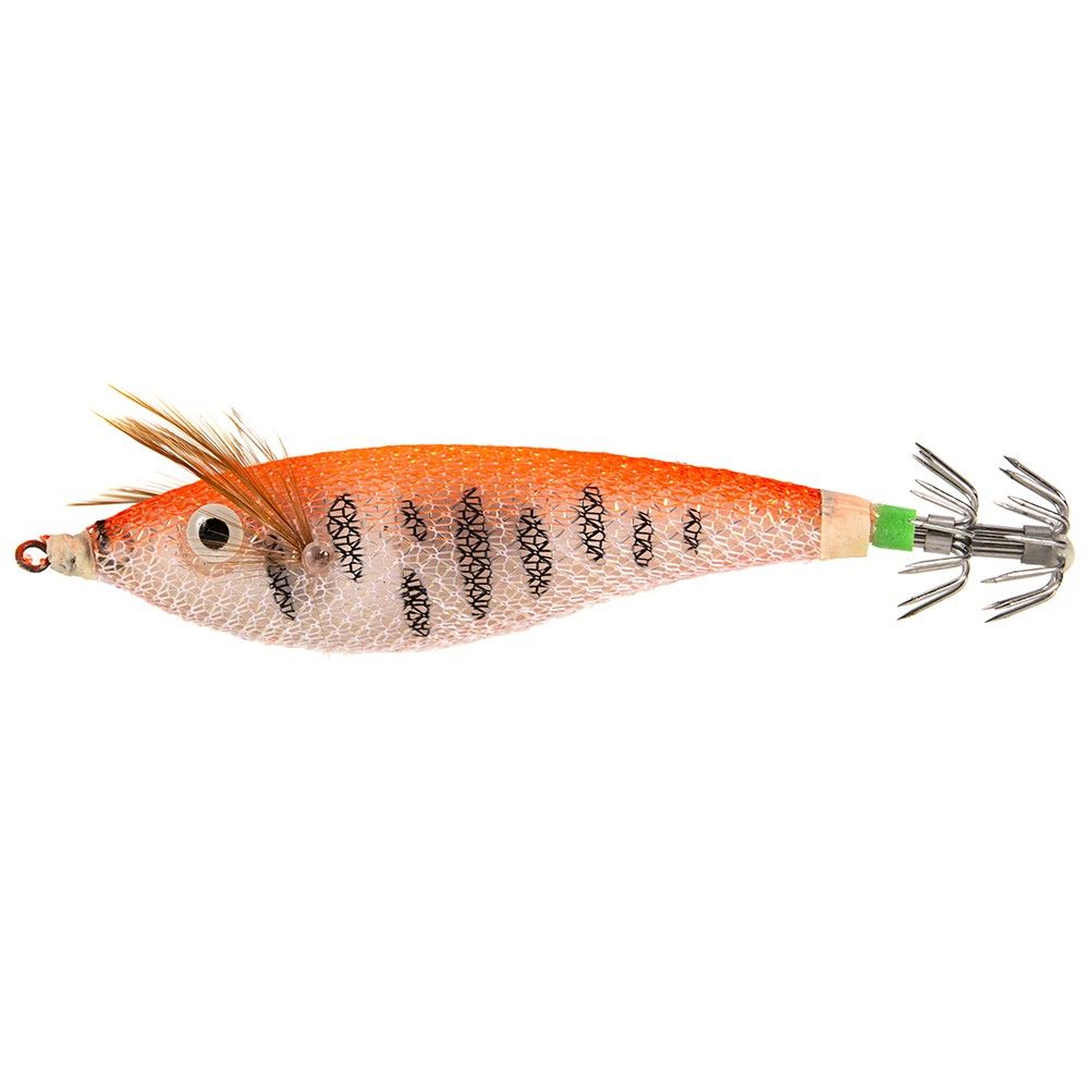 6cm / 8cm Luminous Squid Jig Fishing Wood Shrimp Lure Squid