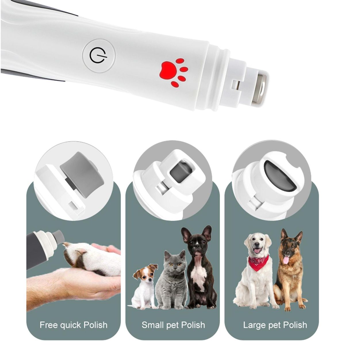 Portable Pet  Low Noise Paws Grooming &