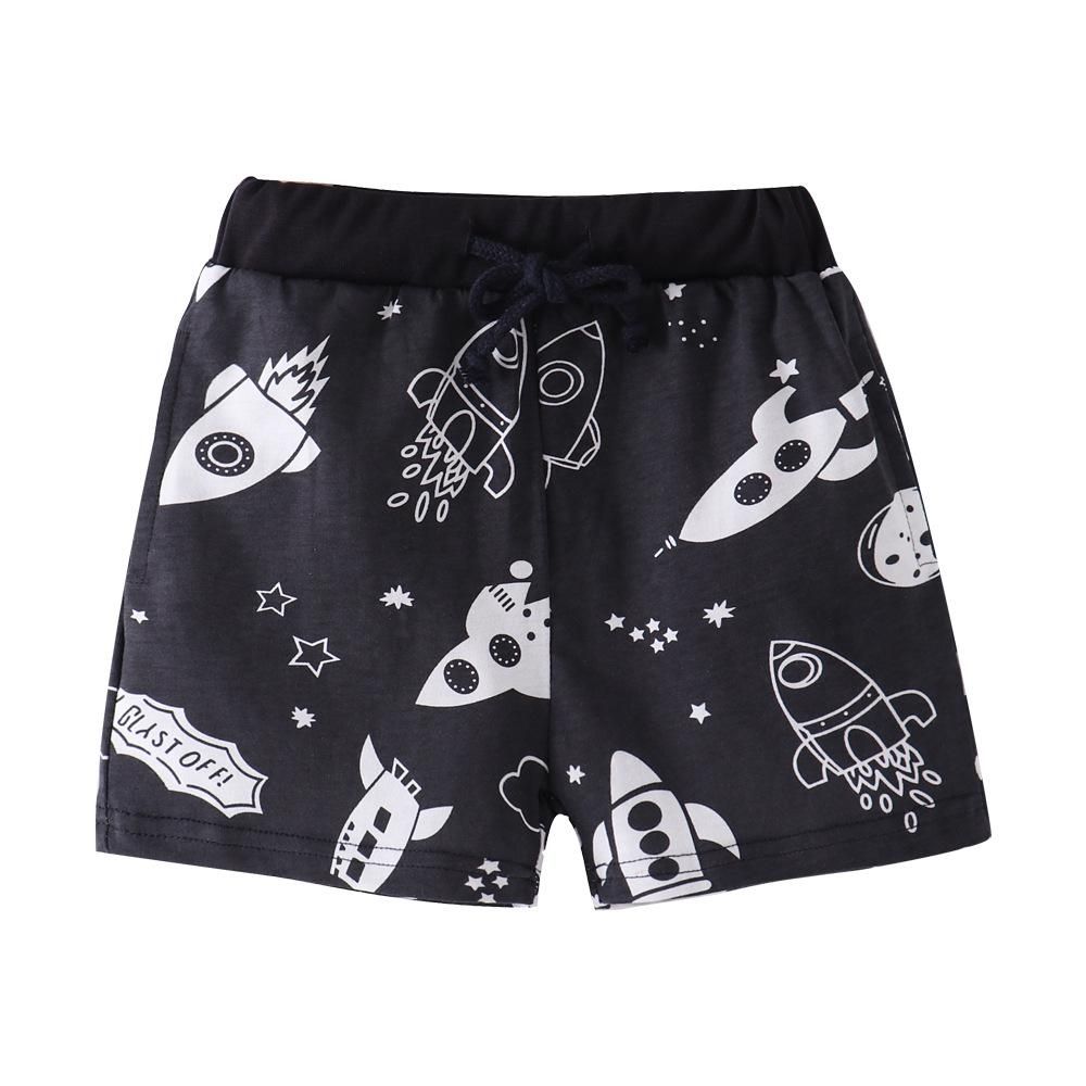 2023 children's summer new shorts boys and girls casual pants children's clothing is cotto