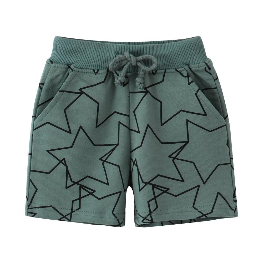 2023 Children's Summer New Korean Style Cotton Printed Shorts Boys' Casual Pants Children'