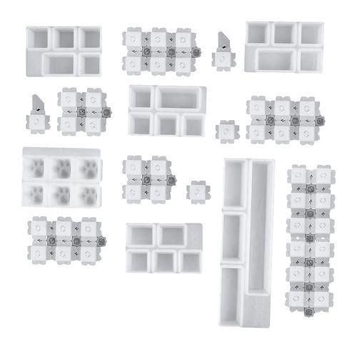 Mechanical Gaming Keyboard Mold Computer PC Gamer
