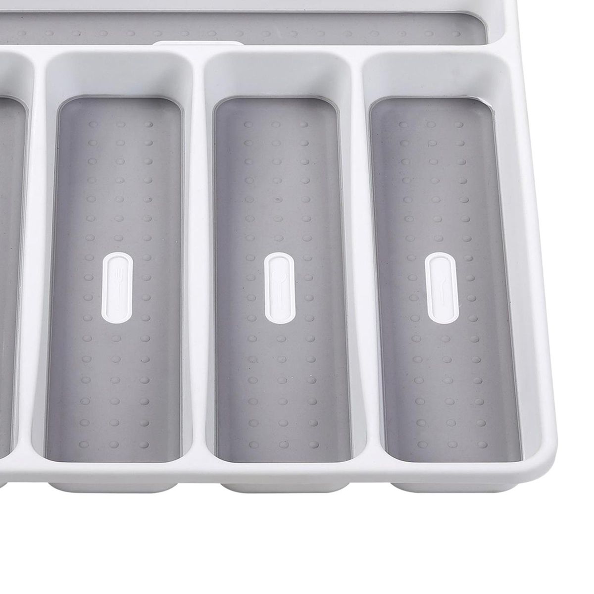 Cutlery Tray Insert Kitchen Plastic Drawer Draw Organizer For Home RV
