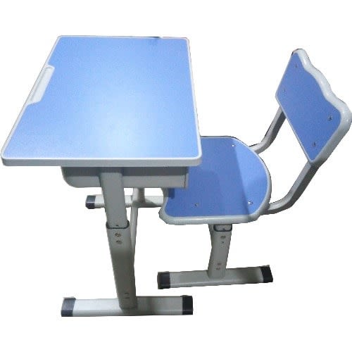 Student's Study Table & Chair - Blue - 10 Pieces