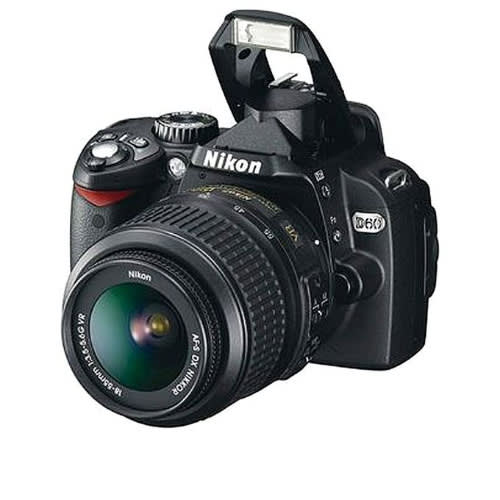 D60 Dslr Camera With 18-55mm