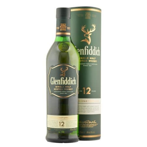 Glenfiddich Scotch Whiskey - Single Bottle - 750ml - 40%