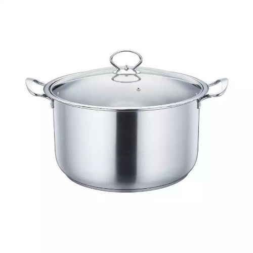 Stainless Steel Ware Non Stick Soup Pot - 10 Pieces