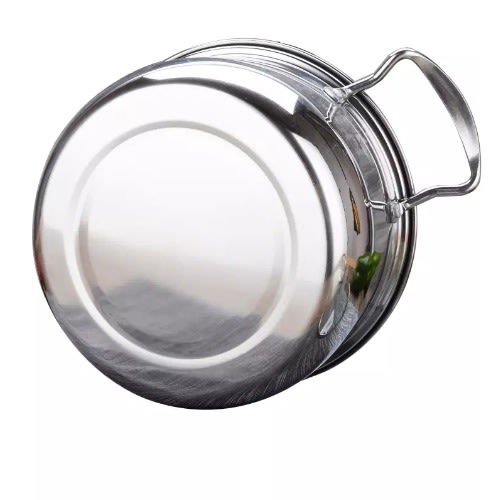 Stainless Steel Ware Non Stick Soup Pot - 10 Pieces