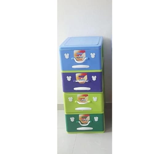 4 Layer Plastic Storage Wardrobe