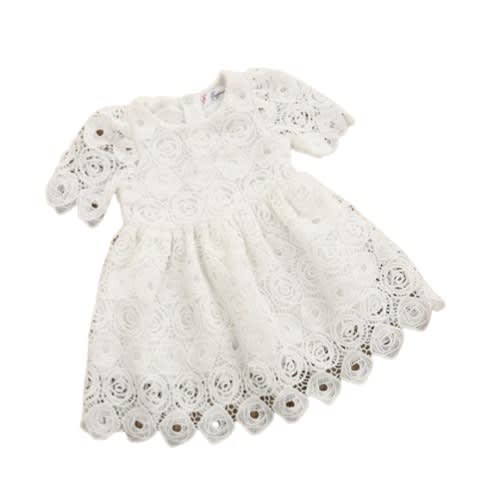 Baby Hole Lace Chiffons Dress