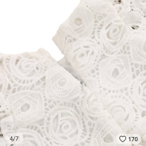 Baby Hole Lace Chiffons Dress