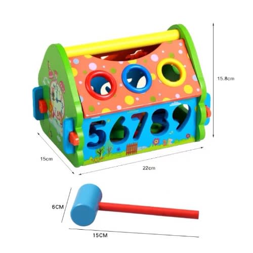 Kids Wooden Disassemble Wisdom House
