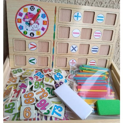 Kids Educational Operation Board Box
