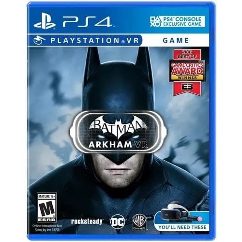 Batman: Arkham Vr For Playstation 4